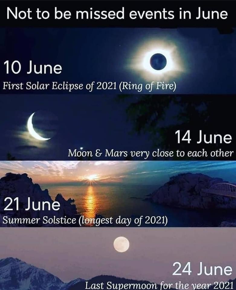 Các sự kiện liên quan tới trăng như Siêu Trăng tháng 6 Các sự kiện liên quan tới trăng như Siêu Trăng tháng 6