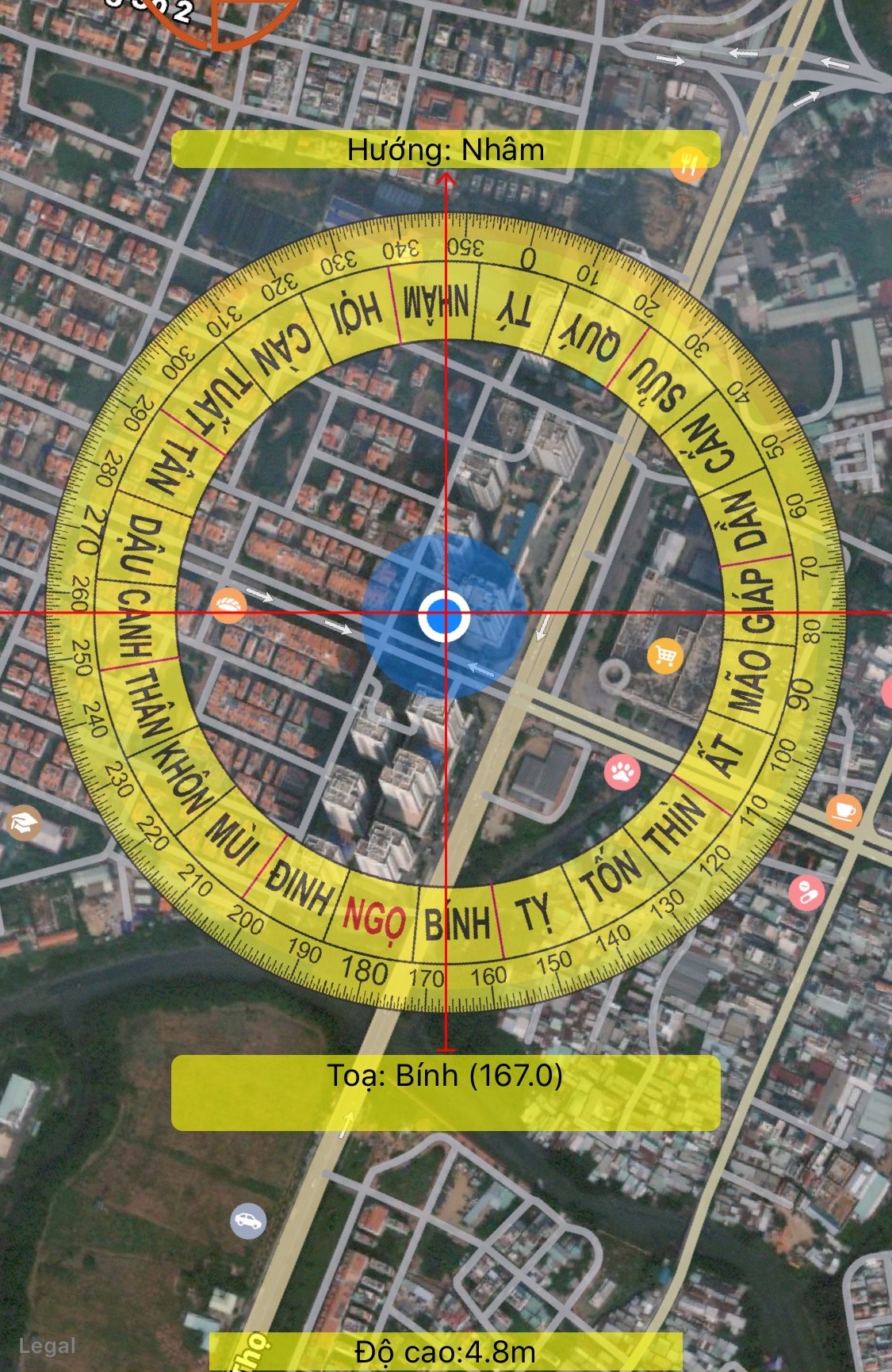 Sơ đồ phong thủy chung căn Sunrise Central Tower Sơ đồ phong thủy chung căn Sunrise Central Tower