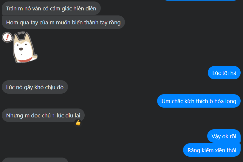 Năng lượng khiến tay khách như muốn thành tay rồng Năng lượng khiến tay khách như muốn thành tay rồng