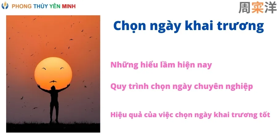 Tư vấn phong thủy công ty - Chọn ngày giờ đẹp khai trương cát lợi