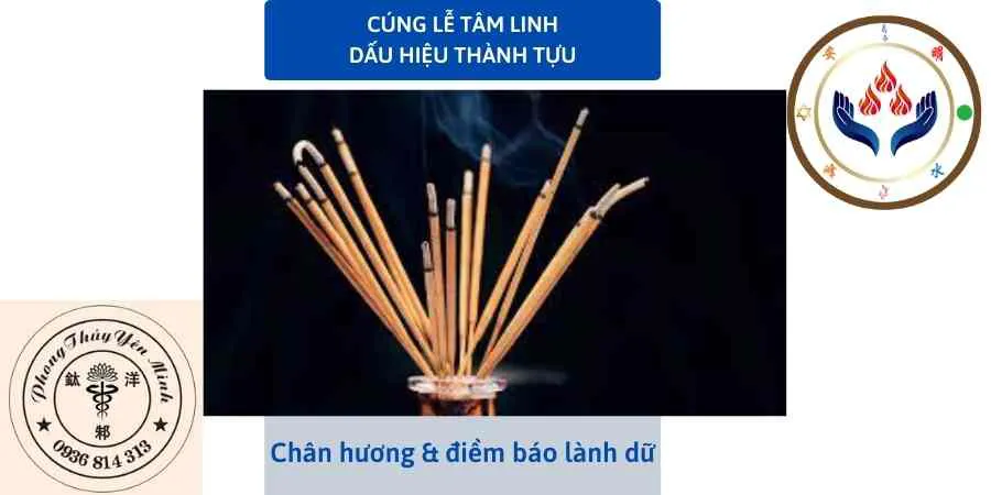 Xem phong thủy - Điềm báo chân hương với cúng lễ tâm linh
