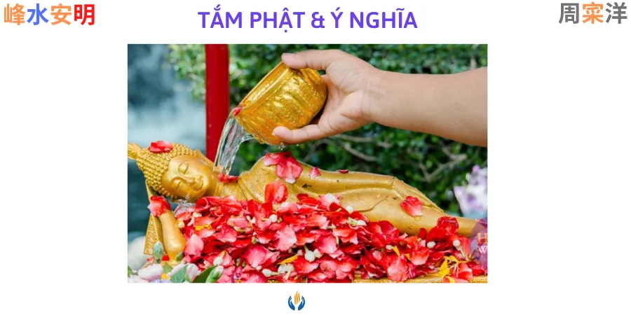 Tư vấn phong thủy nhà ở - Ý nghĩa tắm Phật với cải vận