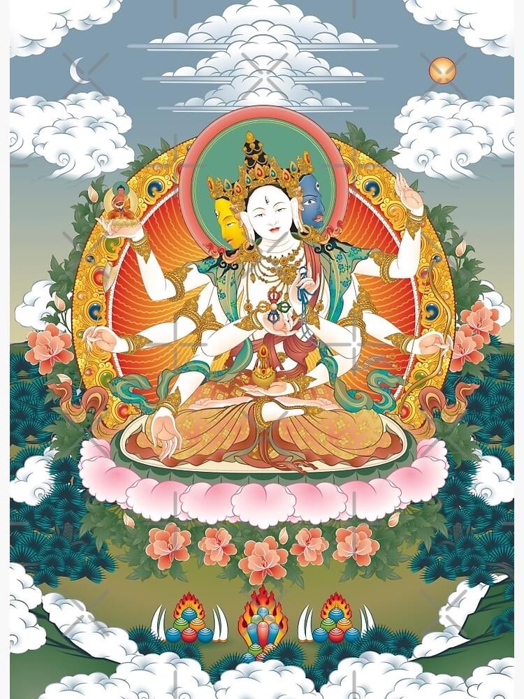 Tôn Thắng Phật Mẫu - bổn tôn chuyên siêu độ gia tiên ở cõi Thiên Tôn Thắng Phật Mẫu - bổn tôn chuyên siêu độ gia tiên ở cõi Thiên