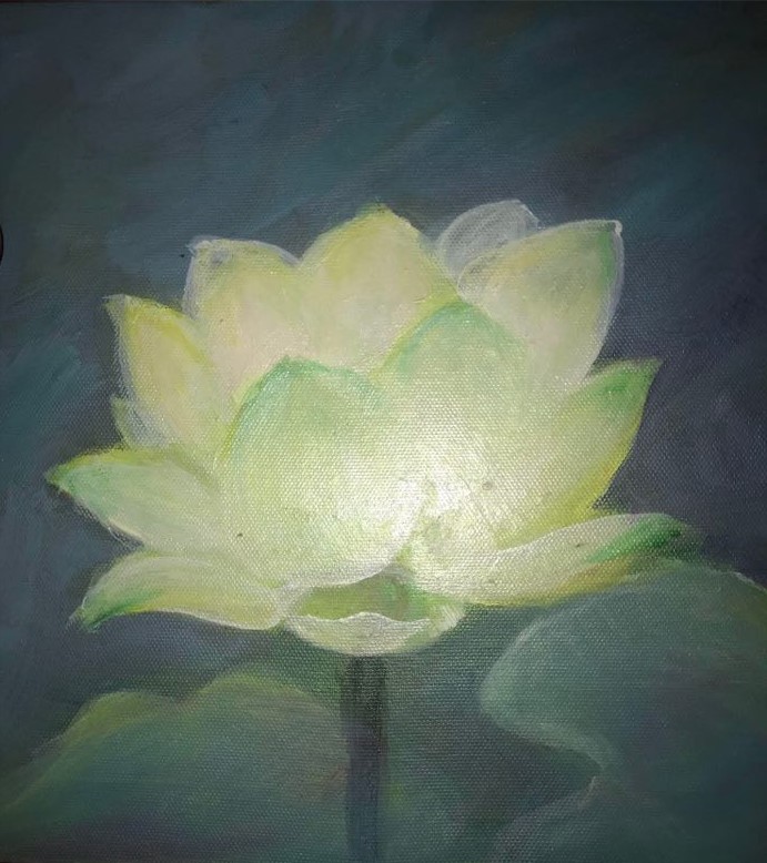 Tranh Phong Thủy hoa sen Tranh Phong Thủy hoa sen