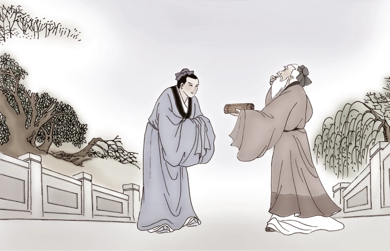 Trương Lương nhận sách Kỳ Môn Độn Giáp: Thái Công Binh Pháp Trương Lương nhận sách Kỳ Môn Độn Giáp: Thái Công Binh Pháp