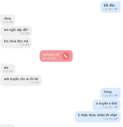 Truyền năng lượng chữa bệnh từ xa khi khách chưa kịp nhận Truyền năng lượng chữa bệnh từ xa khi khách chưa kịp nhận