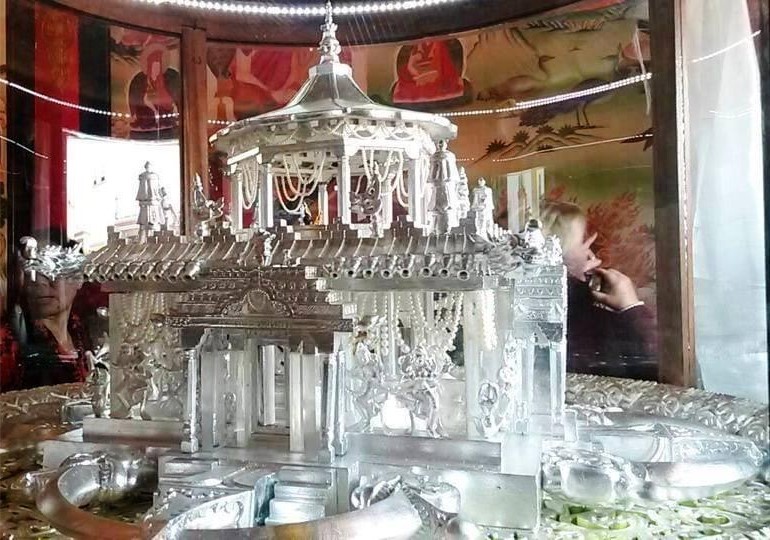 Mandala White Tara Bạch Độ Mẫu - Bổn tôn giúp tai tai diên thọ Mandala White Tara Bạch Độ Mẫu - Bổn tôn giúp tai tai diên thọ