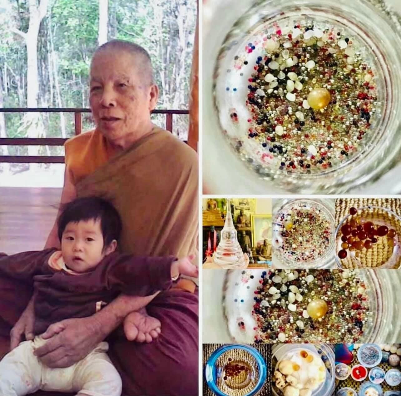 Xá lợi của Luang Pu Saeng khi Ngài vẫn còn sống Xá lợi của Luang Pu Saeng khi Ngài vẫn còn sống