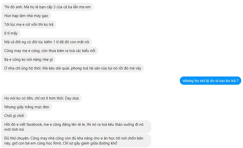 Xù nợ tới 8 tỷ ! Xù nợ tới 8 tỷ !