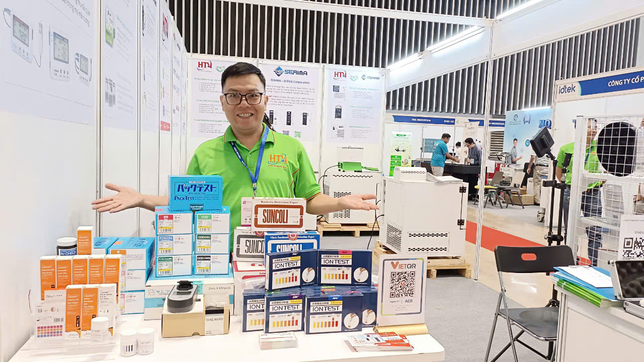 CÔNG TY TNHH VẬT TƯ KHOA HỌC KỸ THUẬT HTV tại VietLab Expo 2024