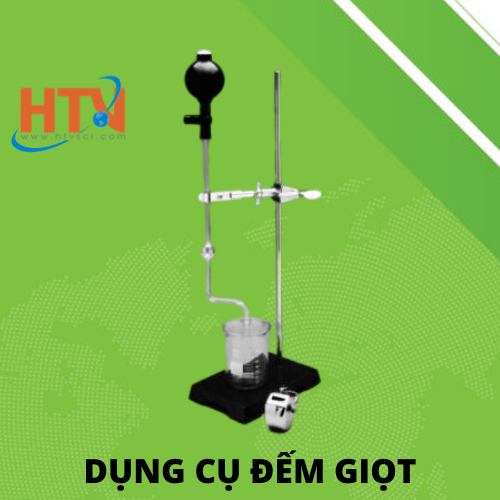 Bộ dụng cụ ống thủy tinh có vạch chia dùng để đếm giọt Stalagmometer 5ml