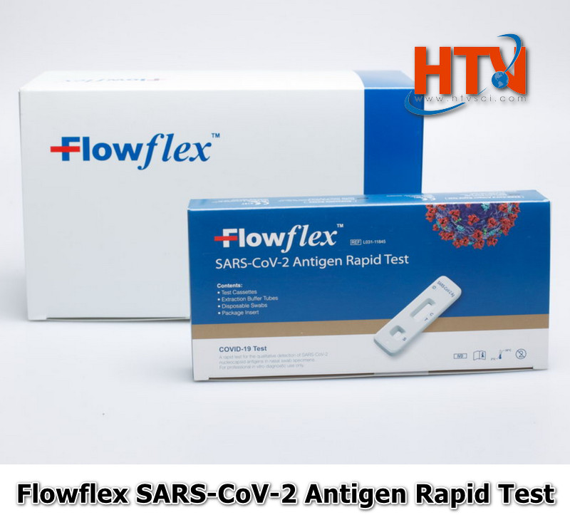 Flowflex SARS-CoV-2 Antigen Rapid Test - Khay thử xét nghiệm định tính kháng nguyên SARS-CoV-2