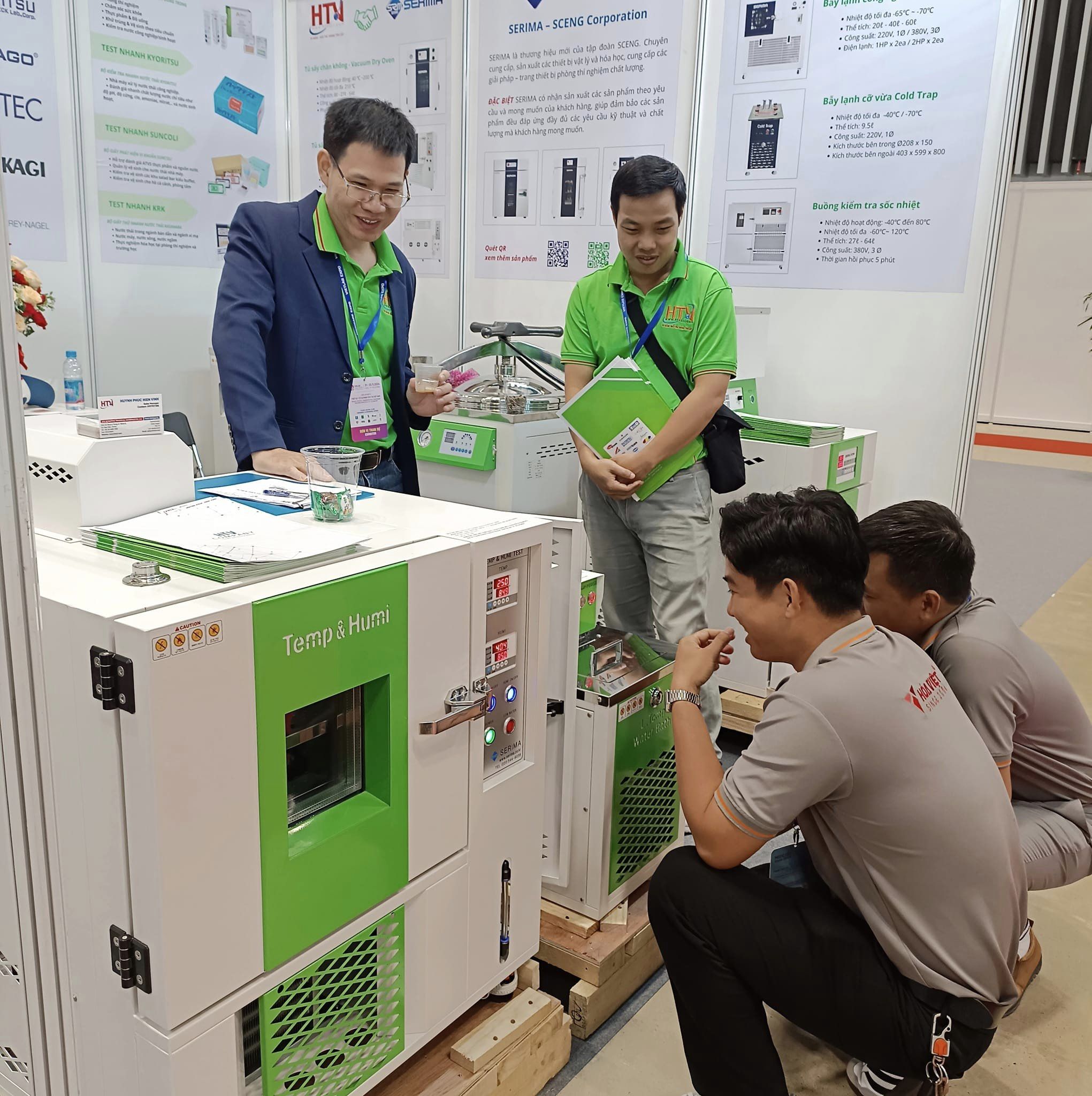 CÔNG TY TNHH VẬT TƯ KHOA HỌC KỸ THUẬT HTV tại VietLab Expo 2024