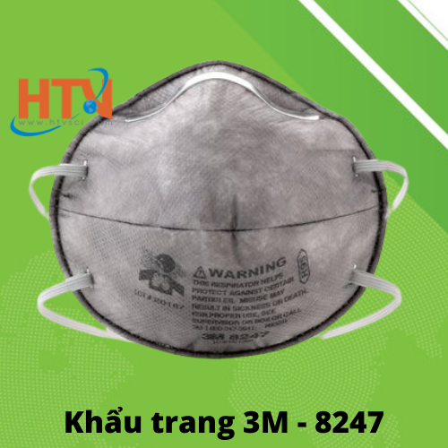 Khẩu trang 3M 8247/dùng trong sản xuất thực phẩm