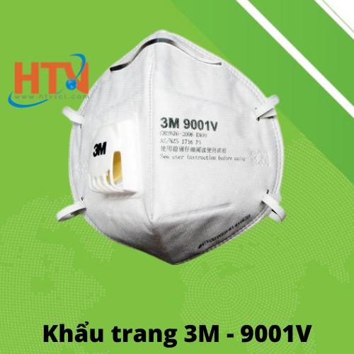 Khẩu trang 3M 9001V/sử dụng trong môi trường xây dựng