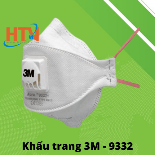 Khẩu trang 3M 9332/dùng trong môi trường bui, hơi vô cơ