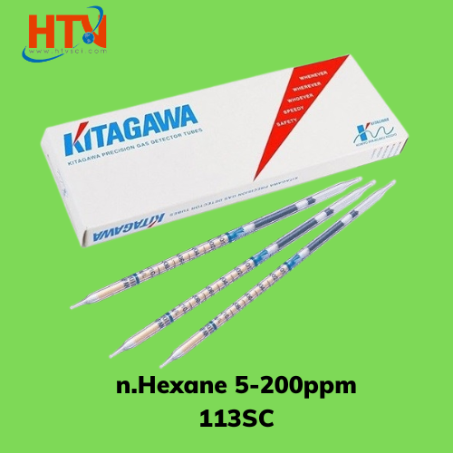 Ống test Khí n.Hexane 5-200ppm, 113SC KITAGAWA