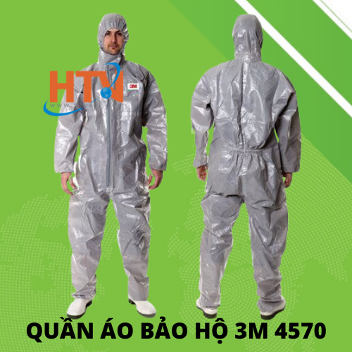 Quần á0 chống hóa chất 3M 4570/quần áo bảo hộ lao động