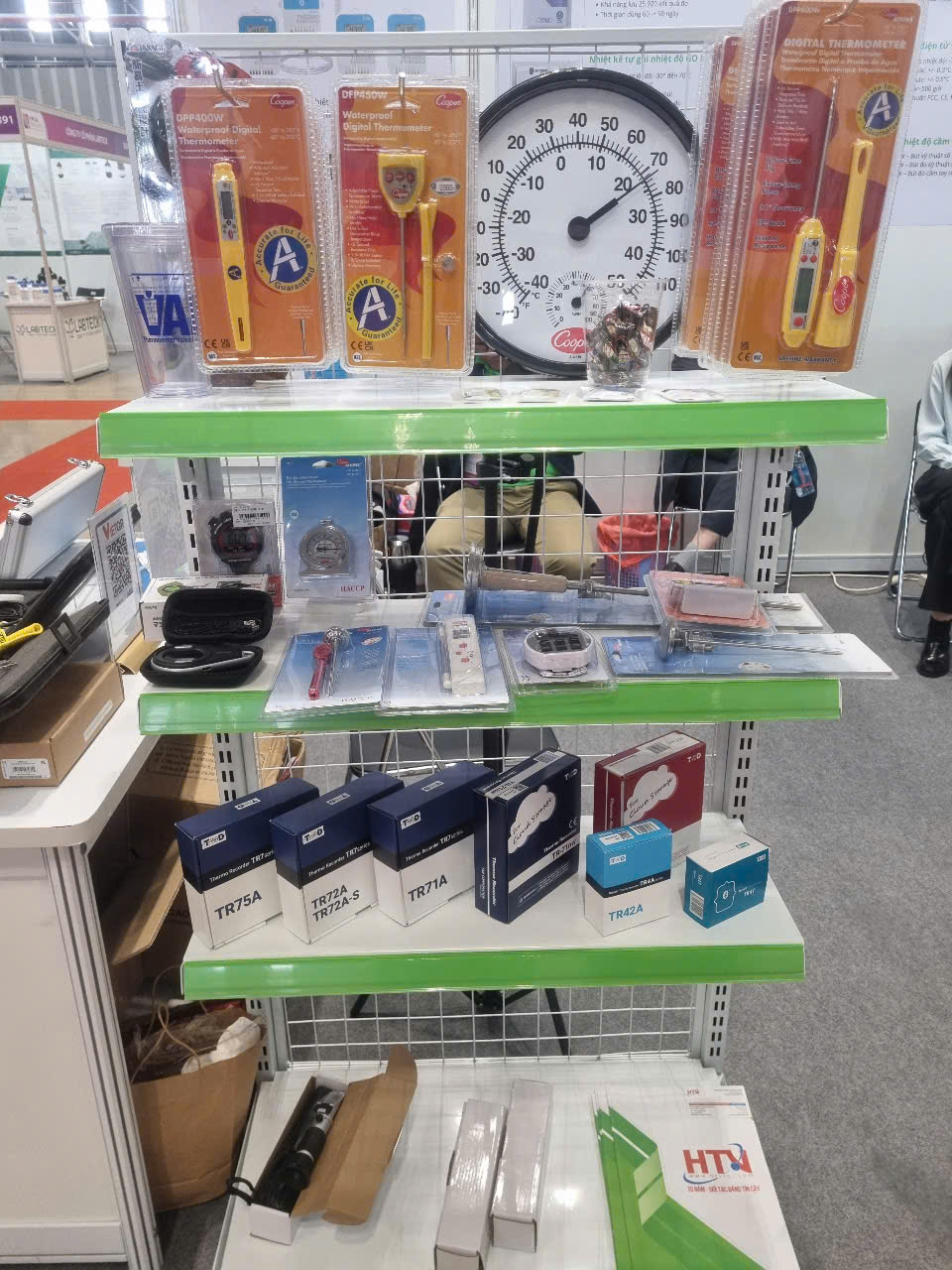 Một số sản phẩm Cooper atkins trưng bày tại gian hàng