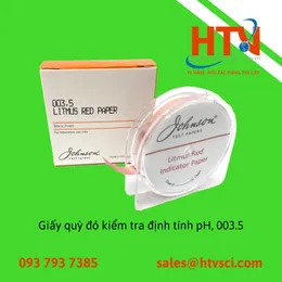 Giấy quỳ đỏ kiểm tra định tính pH - Litmus Red Paper