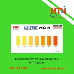 Test nhanh kiểm tra H2O2 thang cao, WIT-H2O2-H