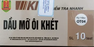 Cách kiểm tra dầu mỡ ôi khét bằng bộ kit