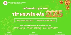 Thông báo lịch nghỉ Tết Nguyên Đán 2025
