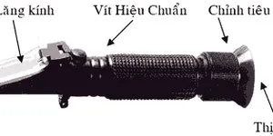 Hướng dẫn sử dụng khúc xạ kế