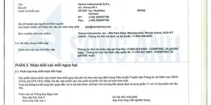 MSDS là gì? Mục đích, trách nhiêm, nội dung, quy định và hướng dẫn làm bảng chỉ dẫn an toàn hóa chất