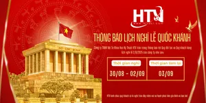 Thông báo lịch nghỉ Quốc khánh 2/9/2025