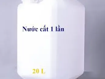 NƯỚC CẤT 1 LẦN