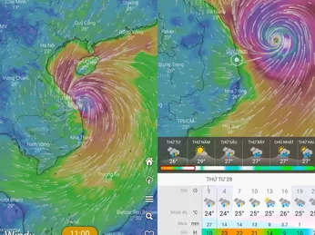Cách cập nhật nhanh diễn biến bão số 9 bằng điện thoại mà mọi người nên biết