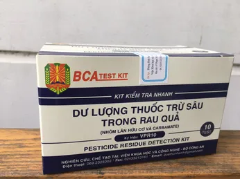 Kit kiểm tra nhanh dư lượng thuốc trừ sâu VPR10