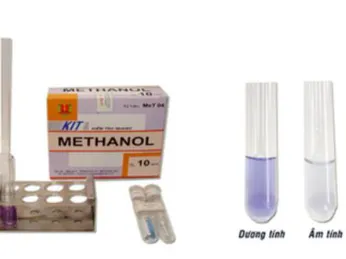 HƯỚNG DẪN SỬ DỤNG TEST KIỂM TRA NHANH METANOL TRONG RƯỢU MET04 VIỆT NAM