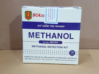 Kit kiểm tra nhanh Metanol trong rượu MeT04