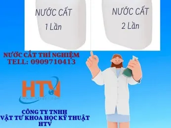 Tiêu chuẩn nước cất cho các khu công nghiệp