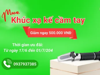 Khuyến Mãi Tri Ân Khách Hàng: Giảm giá khi mua khúc xạ kế hãng AS ONE