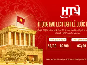 Thông báo lịch nghỉ Quốc khánh 2/9/2025