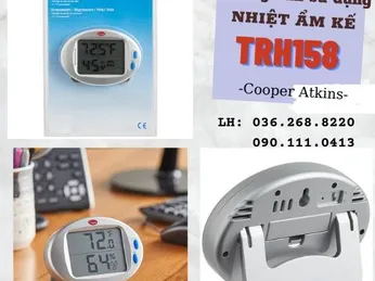 HƯỚNG DẪN SỬ DỤNG NHIỆT ẨM KỂ TRH158 - COOPER ATKINS