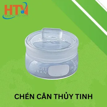 Chén cân thủy tinh