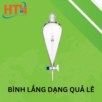 Bình lắng dạng quả lê