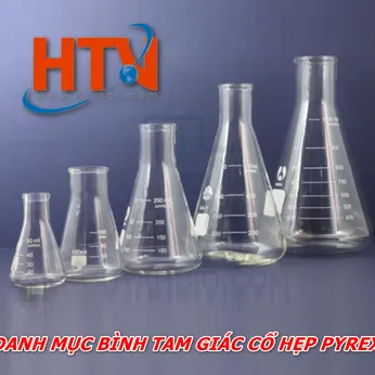 DANH MỤC BÌNH TAM GIÁC CỔ HẸP PYREX TẠI HTVLAB