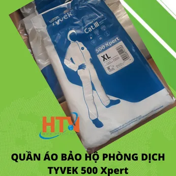 QUẦN ÁO PHÒNG HỘ DUPONT TYVEK 500 Xpert