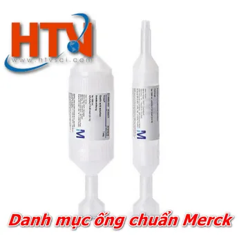 DANH MỤC ỐNG CHUẨN MERCK TẠI HTVLAB