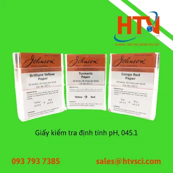 Giấy kiểm tra định tính pH 045.1