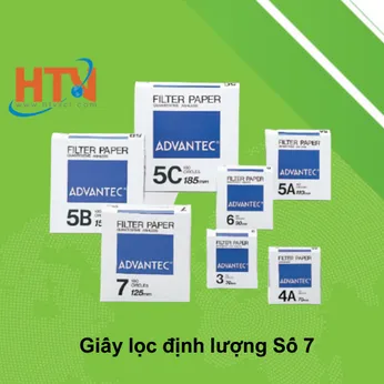 Giấy lọc định lượng Số 7 Advantec Nhật