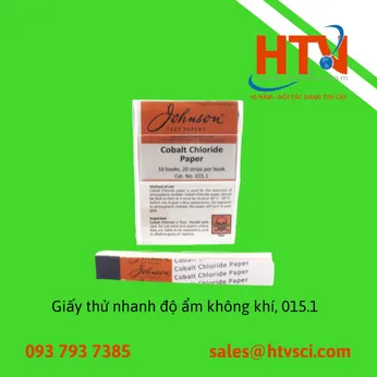 Giấy thử nhanh độ ẩm không khí 015.1