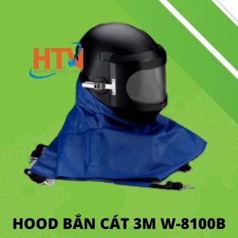 Hood bắn cát 3M W-8100B