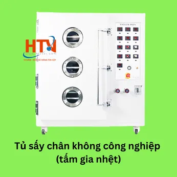 Tủ sấy chân không công nghiệp (tấm gia nhệt) - Industrial Vacuum Dry Oven (Plate Heating)