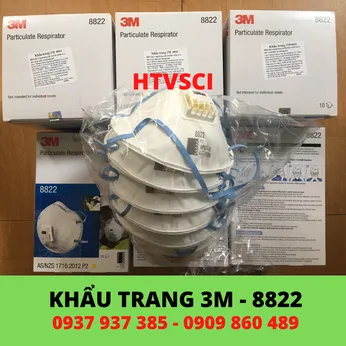 KHẨU TRANG 3M 8822